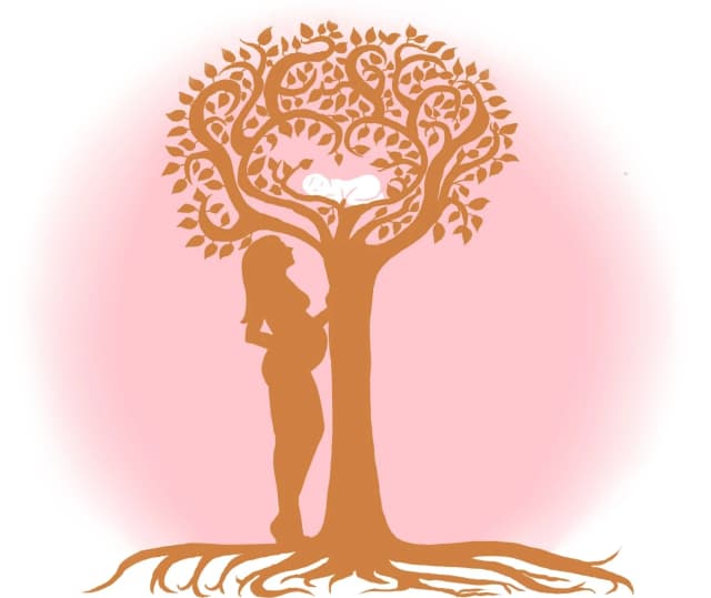 Logo de L'Amour Naissant, accompagnement périnatal à Nice