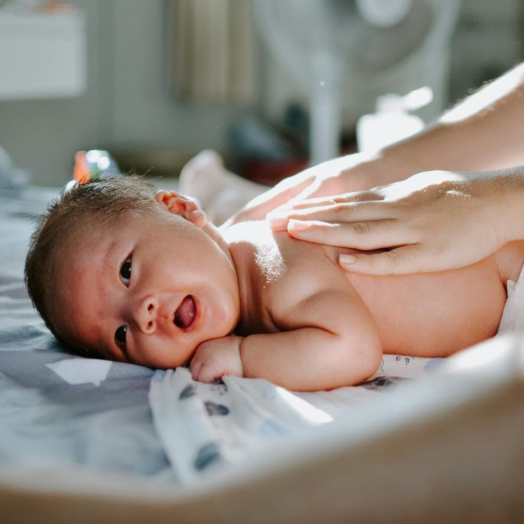 Illustration de la prestation : Massage bébé Shantala